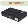 Astrum PB070 10200mAh fekete mini power bank Wifi Routerhez,