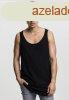 Urban Classics Long Shaped Open Edge Loose Tank black