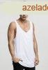 Urban Classics Long Shaped Open Edge Loose Tank white