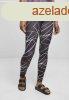 Urban Classics Ladies AOP Leggings geometric black