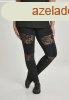 Urban Classics Ladies Laces Inset Leggings black