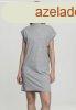Urban Classics Ladies Turtel Extended Shoulder Dress grey