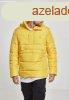 Urban Classics Pull Over Puffer Jacket chrome yellow