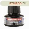 Tinta utntlt tblamarkerhez 25ml, Edding BTK25 fekete 