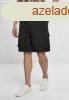 Urban Classics Drawstring Cargo Shorts black