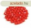 Cseh csiszolt goly gyngy - Red Pepper - 3mm