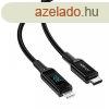 USB-C-Lightning kbel Acefast C6-01, 1,2 m (fekete)