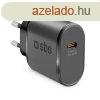 SBS Utaz adapter USB-C, 25 W, PD, fekete