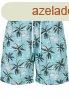 Urban Classics Pattern Swim Shorts tropical bird aop