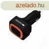 Canyon CNE-CCA05B Dual USB Car Charger Black