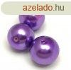 Tekla goly gyngy - Medium Purple - 12mm