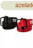 Urban Classics Industrial Canvas Belt Kids 2-Pack black/red