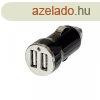 Szivargyjt tlt 2xUSB csatlakozval 1,5A 5V