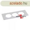 Legrand Incara Disq In 3 burkolat, alumnium, Legrand 654759