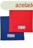 Urban Classics Logo Tube Scarf Kids 2-Pack blue/red