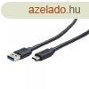 Gembird CCP-USB3-AMCM-1M USB3.0 AM to Type-C cable 1m Black