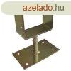 oszloptalp "U" lecsavarozhat talpas 140 x 60 x 10