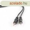 Gembird 2x 3,5 jack Audio 10m Black