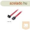 Equip 111902 SATA3 adatkbel, 0,5m, L alak