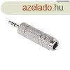 3,5mm JACK dug -> 6,3mm JACK aljzat fm talakt