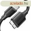 UGREEN micro USB 3.0 kbel - USB-C, 1m (fekete)