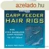 Drennan Carp Feeder Hair Rigs 12-7 lb elkttt horog