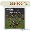 Drennan Wide Gape Specialist Barbless 14 horog