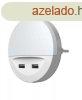 LEDVANCE LUNETTA USB lamp, socket, 2x USB charging port, 3l