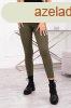 Bords anyag leggings, magas lssel, 9440-es modell, khaki