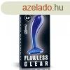  Flawless Clear Prostate Plug 6.0&#039;&#039; Blue 