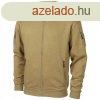 Sweatjacket, "Tactical", coyote tan - dzseki, pol