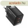 Toocki 2xUSB-C, GaN 40W hlzati tlt (fekete)