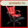 Herzberg Ro Ergonomic Gaming piros szk HG-8081RED