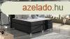 Amadeo 180x200 boxspring gy matraccal fekete