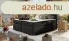 Divalo 140x200 boxspring gy matraccal fekete