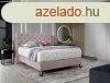 Cortina 140x200 boxspring gy matraccal rzsaszn