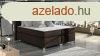 Amadeo 180x200 boxspring gy matraccal barna