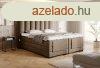 Veros 140x200 boxspring gy matraccal vilgos barna