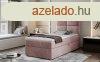 Rivia 90x200 boxspring gy matraccal rzsaszn