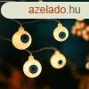 Halloween-i LED-es fnyfzr - szemgoly - 12 LED - 2 x AA -