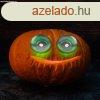 Halloween-i ijeszt szempr - zld LED-es - elemes (58195A)