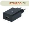 Hlzati adapter Swissten Smart IC 1x USB 1A, fekete