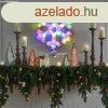 Family Karcsonyi dekorci - irizl, sznes LED-es hpehel