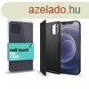 XPRO? Soft Touch Flip tok fekete Huawei P Smart 2021 kszl