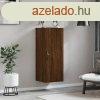 barna tlgyszn szerelt fa fali szekrny 34,5 x 34 x 90 cm