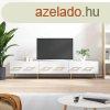 fehr szerelt fa TV-szekrny 150 x 35 x 55 cm