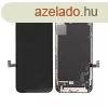 Apple iPhone 12 Mini 2020 (5.4) (Incell) fekete LCD kijelz 