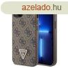 Guess PU 4G Strass Triangle Metal Logo Htlapi tok iPhone 15