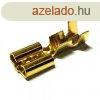 Csszsaru kbelvg hvely (anya) 6,3mm (100db) 015/443