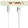 ER POWER Adat- s tltkbel USB-C/Lightning, MFi, 1,2 m, fe